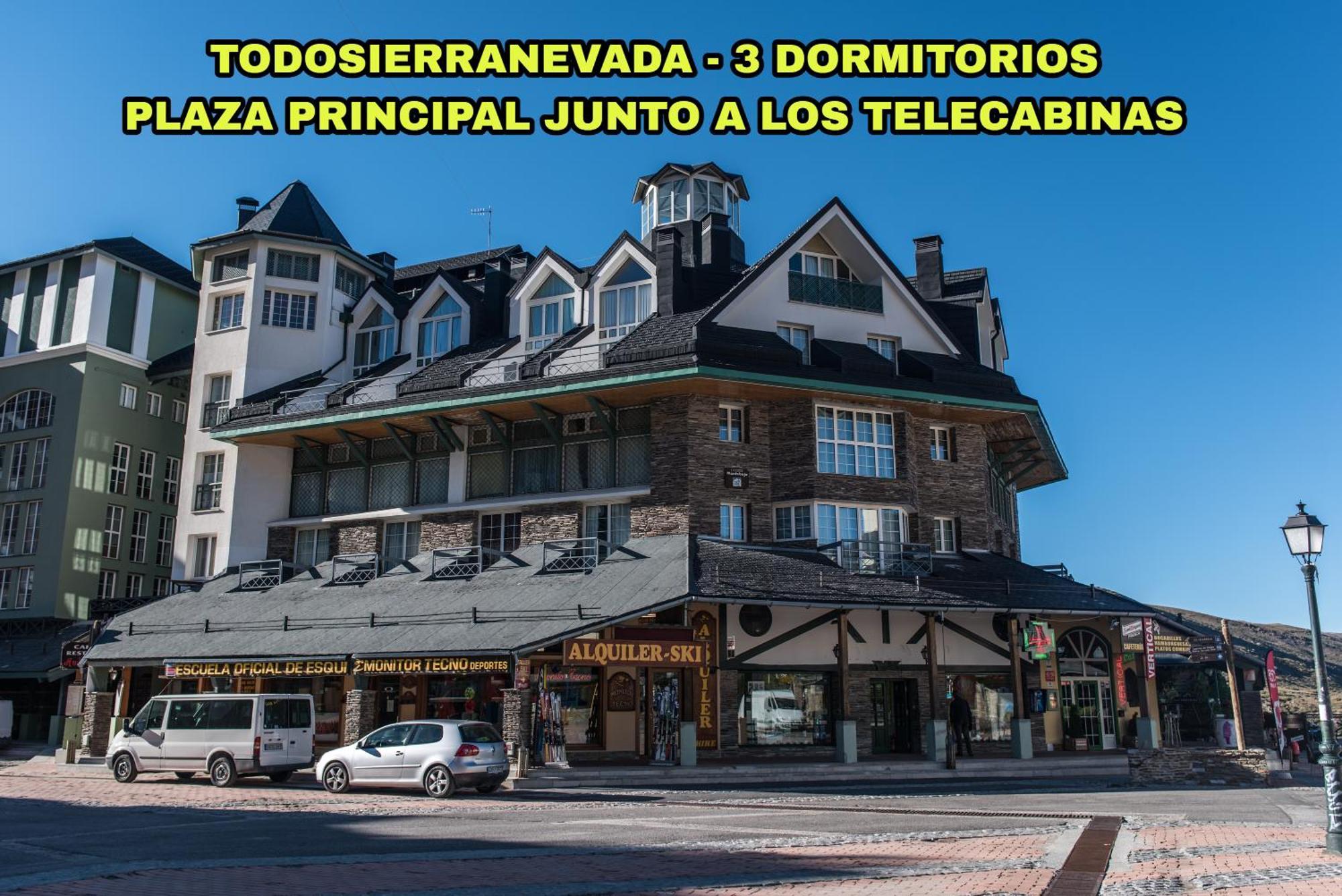Ski & Snow Apartmentos By Todosierranevada - Plaza Principal Junto A Los Telecabinas Sierra Nevada Oda fotoğraf